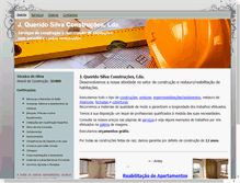 Tablet Screenshot of jsilva-construcoes.com